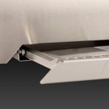 fire magic drip tray - angle view