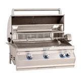 Fire Magic Aurora A540i 33-Inch Built-In Gas Grill - hood open