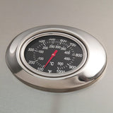 fire magic analog thermometer - angle view