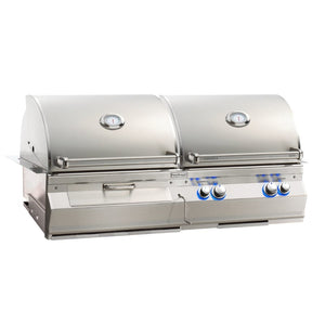 Fire Magic Aurora A830i Combo 52-Inch Built-In Charcoal/Gas Grill