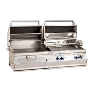 Fire Magic Aurora A830i Combo 52-Inch Built-In Charcoal/Gas Grill