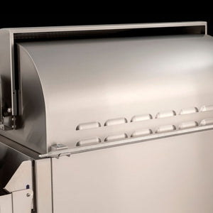 Back of Fire Magic Echelon E1060i Built-In Gas Grill