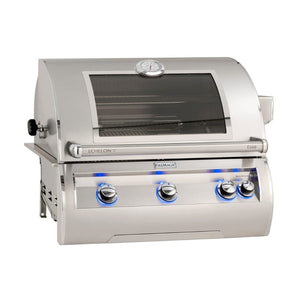 Fire Magic Echelon E660i 34-Inch Built-In Gas Grill with Analog Thermometer and Window