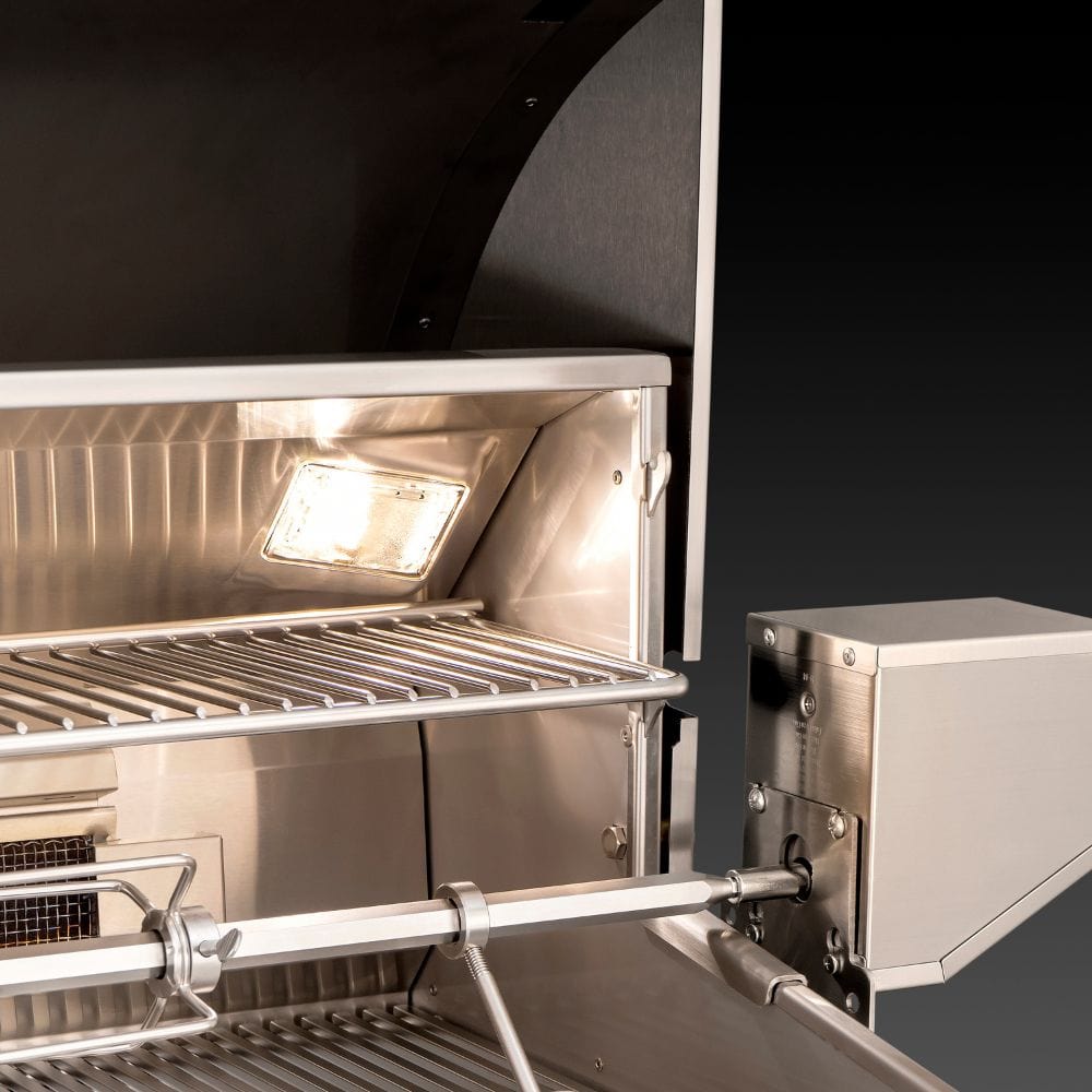 Fire Magic Echelon E660i Built-In Gas Grill Interior Lights