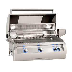Fire Magic Echelon E790i Grill with Analog Thermometer and Window - hood open