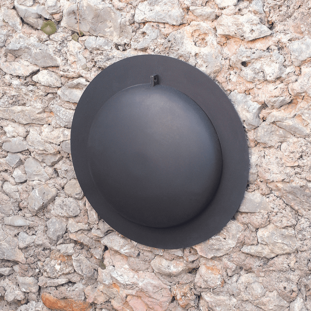 Focus Sigmafocus Wood Burning Fire Pit Grill folded up