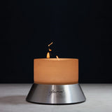 GlammFire Alba Free Standing Gas Fire Pit Standard with Flame and Glow
