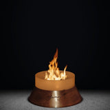 GlammFire Alba Free Standing Gas Fire Pit Small at Studio