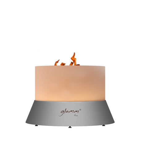 GlammFire Alba Free Standing Gas Fire Pit Standard