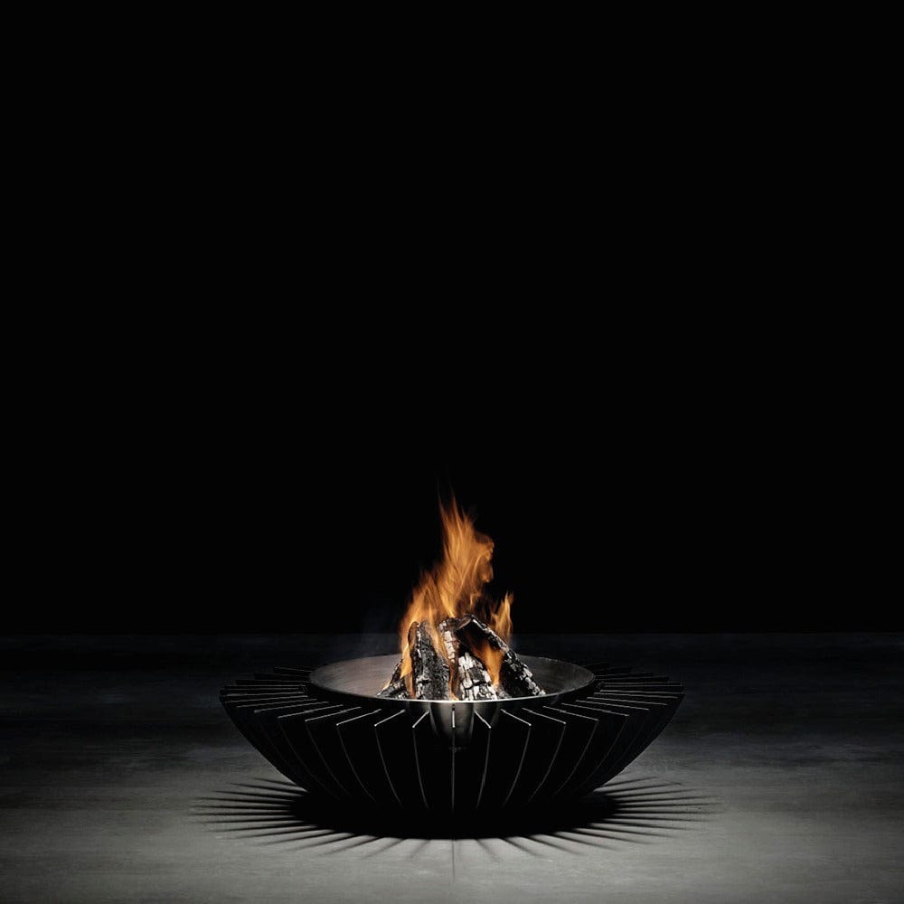 GlammFire Cosmo 13 Wood Burning Fire Pit in Studio
