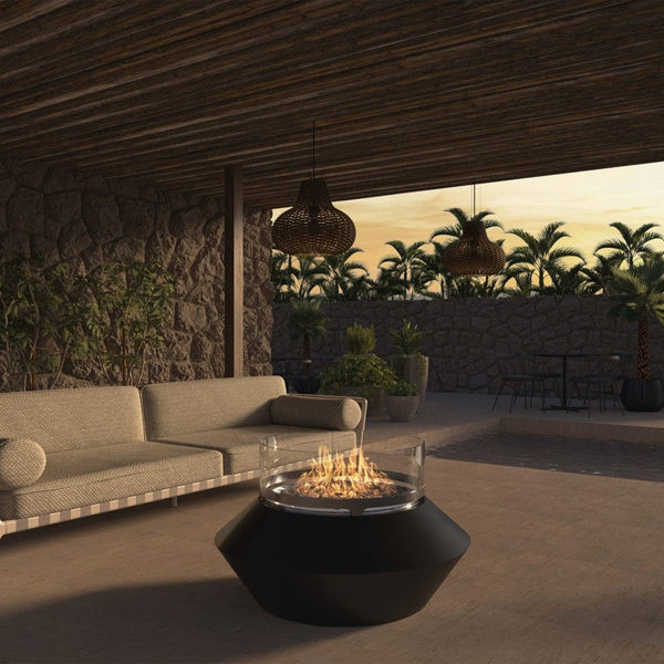 GlammFire Operetta Wood Burning Fire Pit at Outdoor Space