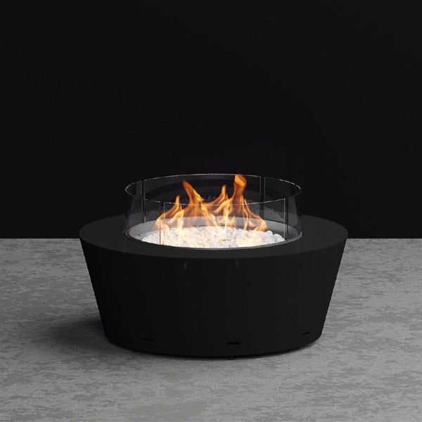 GlammFire Otello Corten Steel Gas Fire Pit at Studio