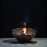 GlammFire Solace Wood Burning Fire Pit in Studio