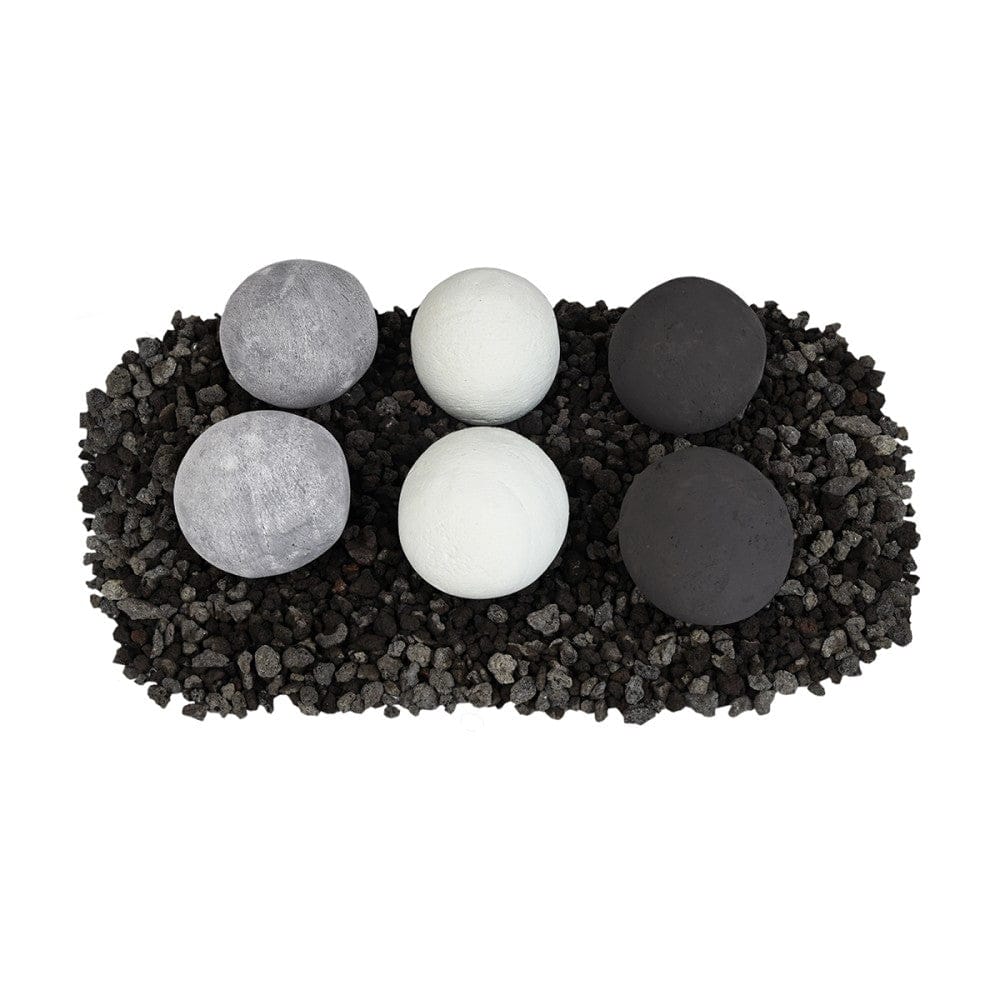 Grand Canyon 4-Inch Cannon Balls for Gas Inserts and Burners
