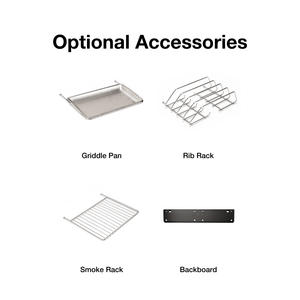 Optional Accessories for Ledge Pellet Grill