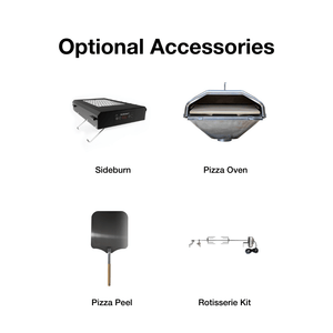 Optional Cooking Accessories for Ledge Pellet Grill