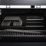 Green Mountain Grills Rackt Rib Rack full view inside grill
