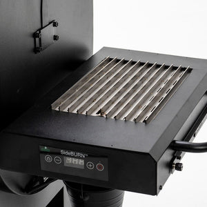 Green Mountain Grills Sideburn for Ledge/Peak Prime Pellet Grills when turned off