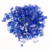 cobalt blue fire glass