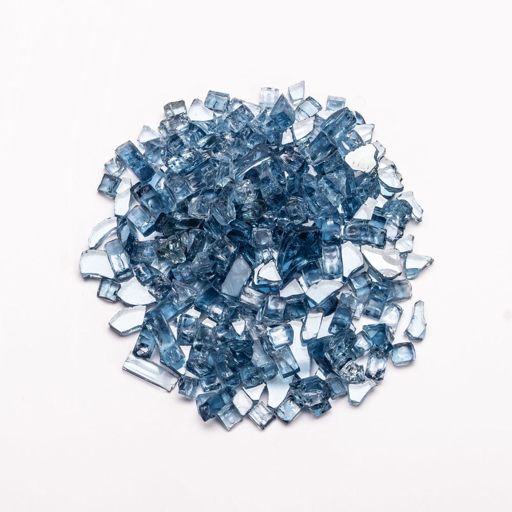 cobalt blue fire glass