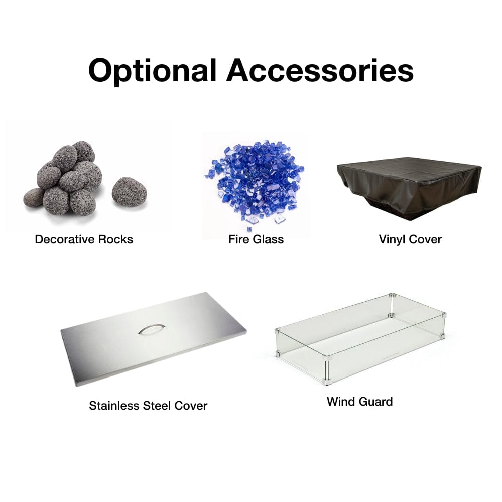 optional accessories - installation view