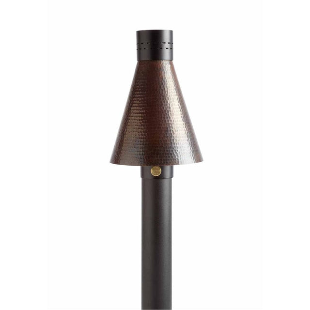 HPC TK Torch 9-Inch Steel Outdoor Gas Torch with hammered copper finish