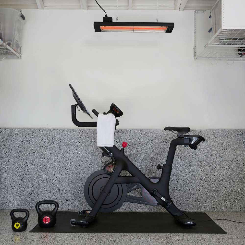 Garage Gym Gym Heating Systems Infratech C Series 33-Inch 1500W