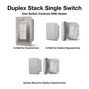 Duplex Single Stack Switch