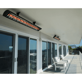 Infratech CD Infrared Electric Heater with Contemporary Motif Kit in Terrace - detail view