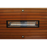 Infratech Flush Mount Frame for W or WD Series Heaters black