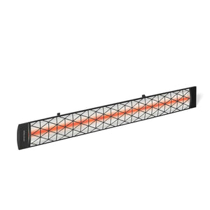 infratech motif collection c series 2600w electric heater with contemporary fascia in black