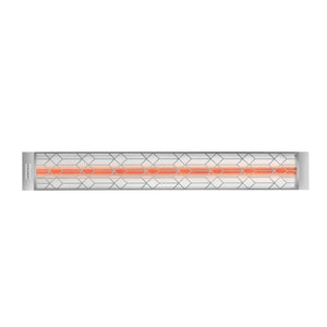 infratech c series motif craftsman electric heater in stainless steel