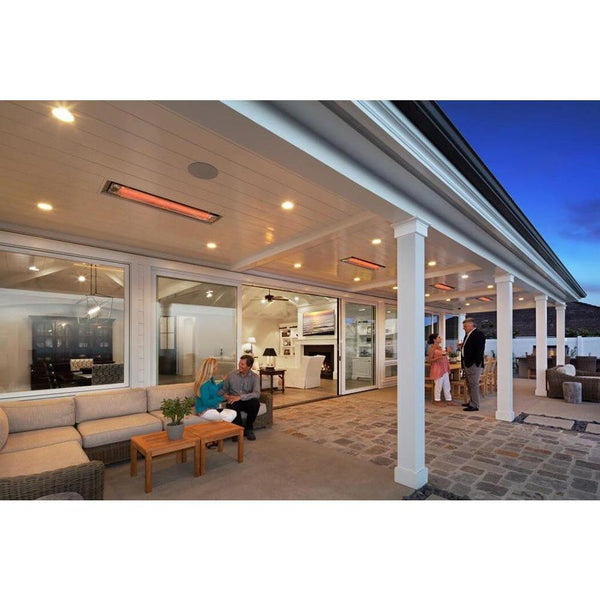 Infratech WD Series 39" flush mounted heaters in Montecito residence - installation view
