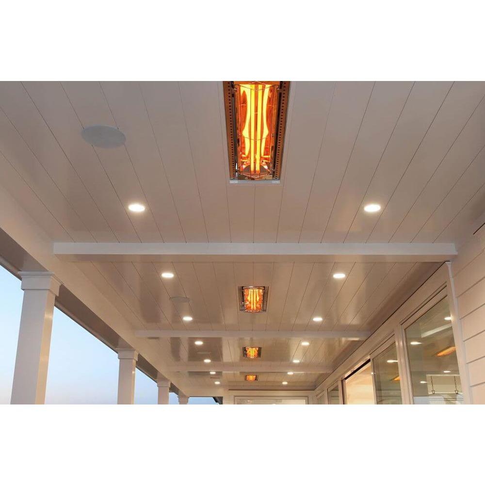 Infratech WD Series 39&quot; flush mounted heaters in Montecito residence