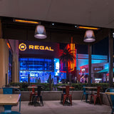 Infratech WD Series 39" Dual Element Electric Heater near regal theatres in irvine - angle view