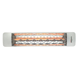 Innova 1500w stainless steel infrared electric heater with stella decor plate