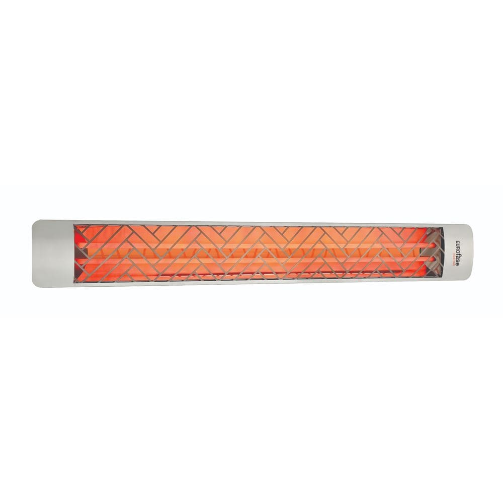 Eurofase 6000W Stainless Steel Infrared Electric Heater with stella decor plate