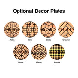 optional decor plates