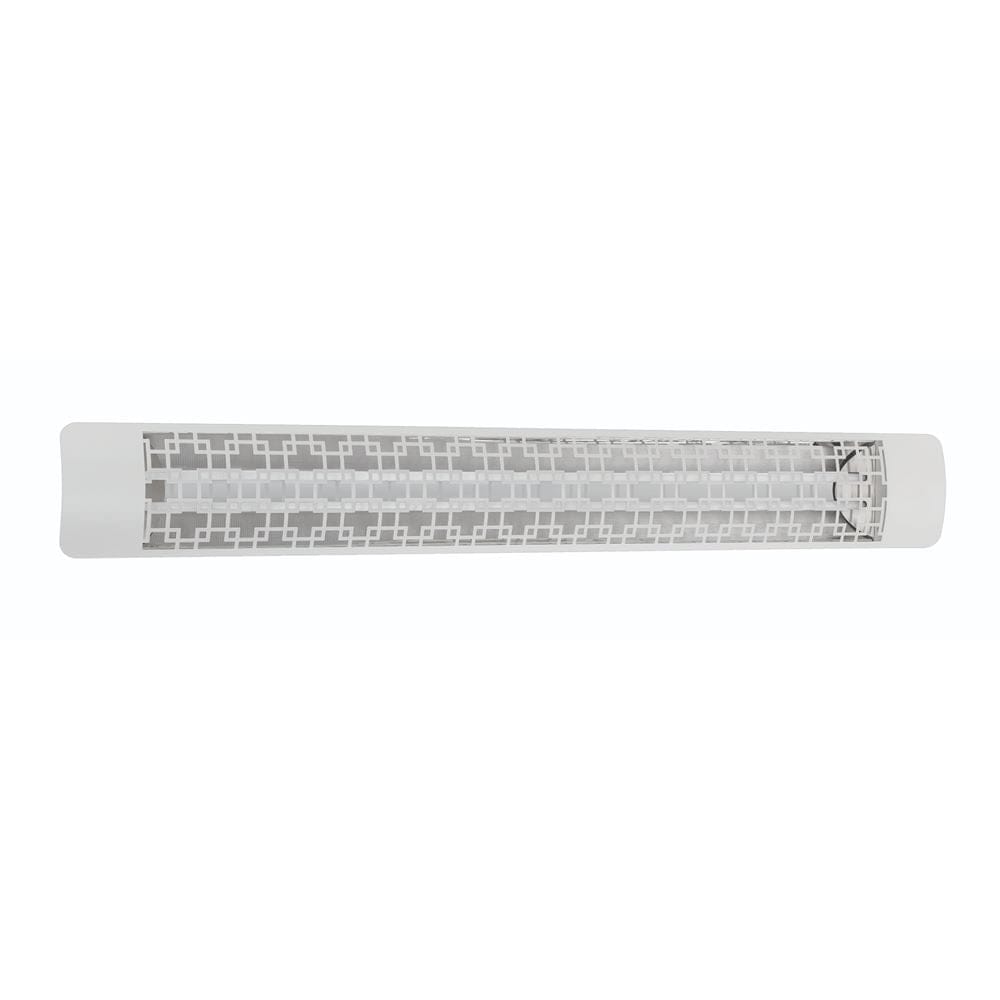 Eurofase 6000W White Infrared Electric Heater with brix decor plate