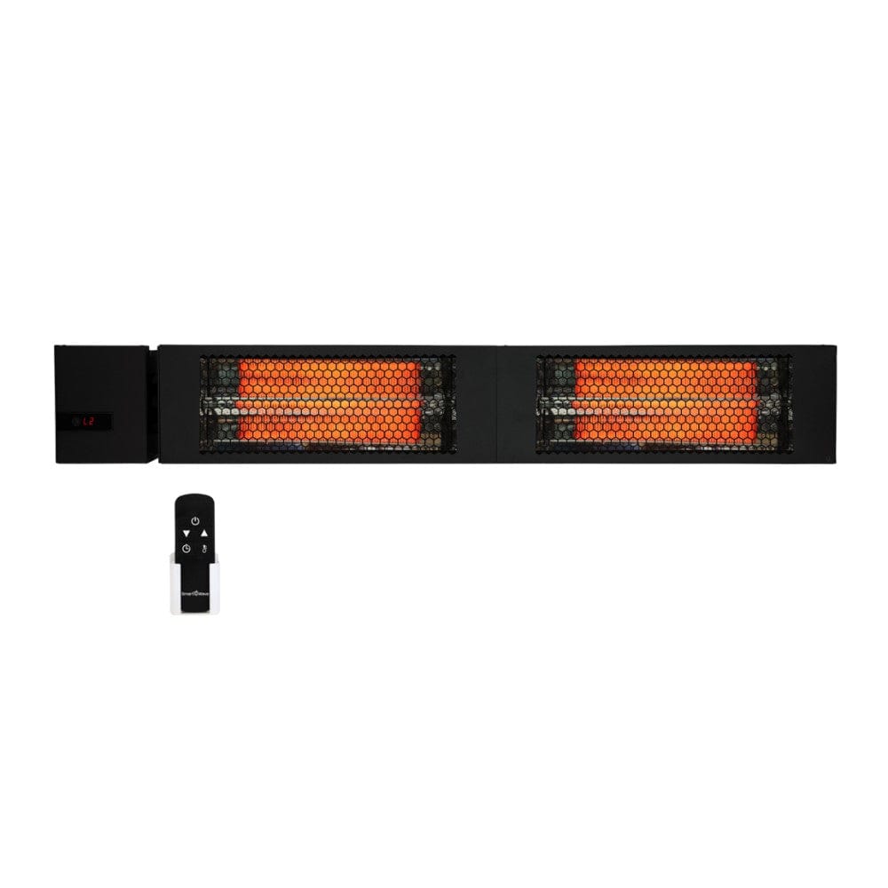 King Electric SmartWave Infrared Radiant Patio Heater with Remote Control - installation view