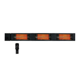 King Electric SmartWave Infrared Radiant Patio Heater with Remote Control - installation view
