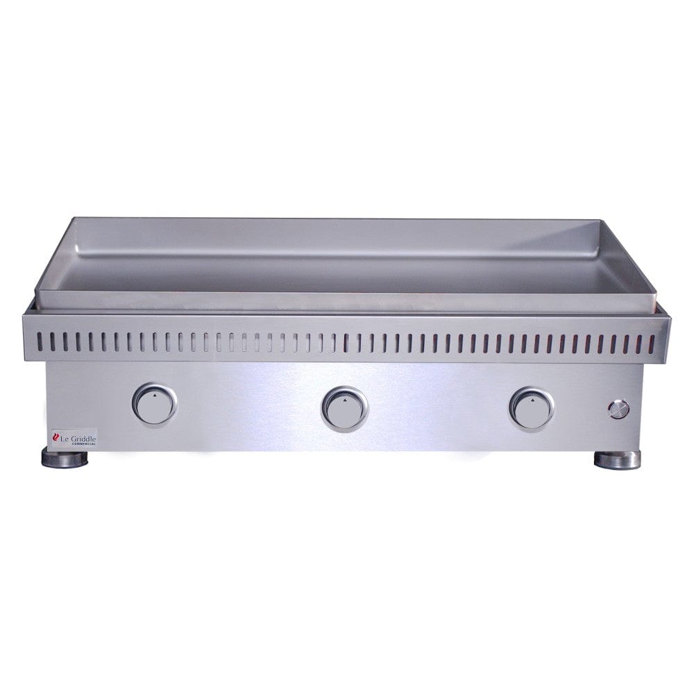 Le Griddle Commercial Series 105 41-Inch 3-Burner Built-In Gas Griddle with 6mm Plate