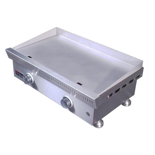 Le Griddle Commercial Series 75 30-Inch 2-Burner Built-In Gas Griddle - 3mm Plate Area
