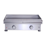 Le Griddle Commercial Series 75 30-Inch 2-Burner Built-In Gas Griddle in 6mm Plate
