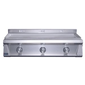 Le Griddle Pro Series 105 41-Inch 3-Burner Built-In Gas Griddle with 6mm Plate