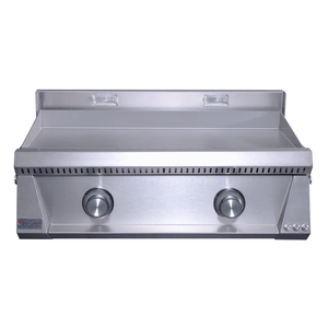 Le Griddle Pro Series 75 30-Inch 2-Burner Built-In Gas Griddle with 3mm Plate