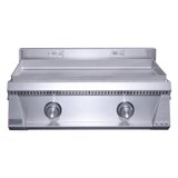 Le Griddle Pro Series 75 30-Inch 2-Burner Built-In Gas Griddle with 6mm Plate