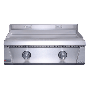 Le Griddle Pro Series 75 30-Inch 2-Burner Built-In Gas Griddle with 6mm Plate
