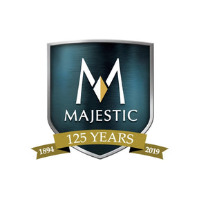 majestic logo - angle view