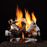 Majestic Grand Series 3-Tier Vented Gas Log Set in Grand Birch